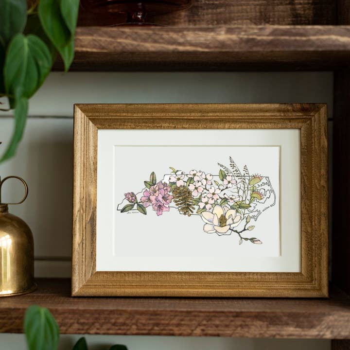 Papermill Creative - Wholesale Stationery/Notecard Set - North Carolina Native Plants notecard set3