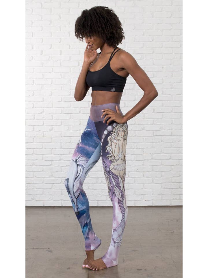 Eagle Rock Werkshop® - Wholesale Athletic/Lounge Leggings - Women's - Fantasy MASHUP - Buttery Soft Athleisure Leggings5