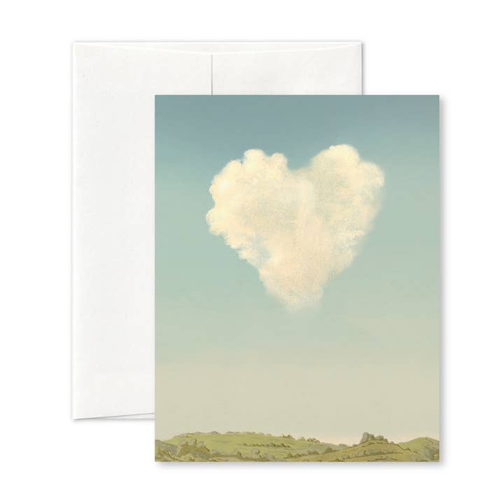 “I cloud you” A2 notecard for wholesale by Pictrix Design