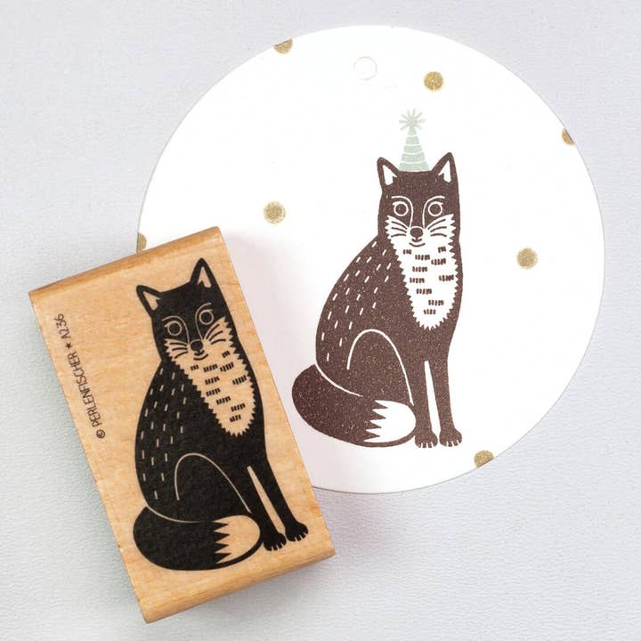 5x Tampon | Grand Renard pour la vente par Perlenfischer