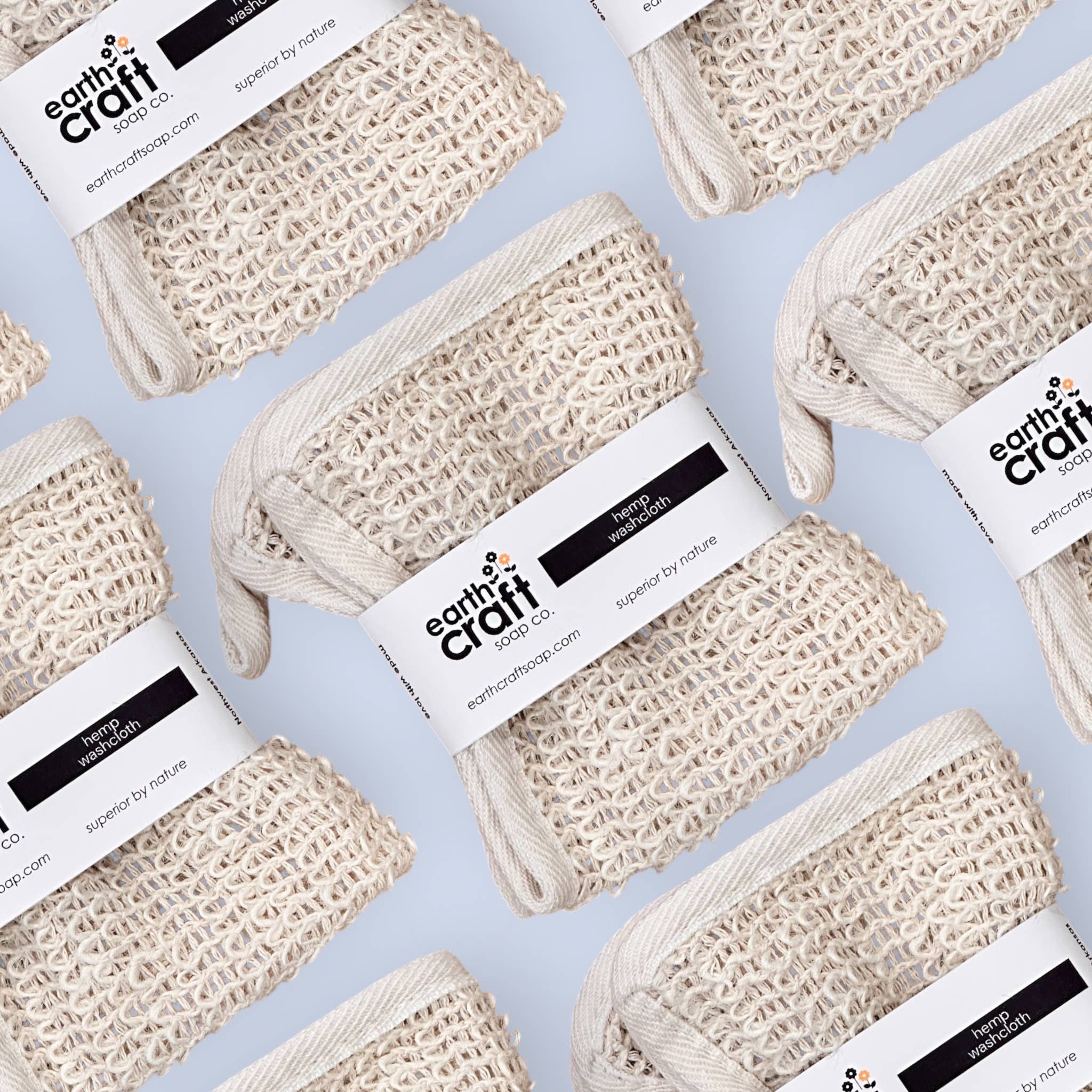 Earthcraft Soap Co – wholesale Wash cloth – Natural Wash Cloth, Exfoliating Wash Cloth, Eco Friendly Product, Natural Body Scrub , Soap Saver, Compostable Bath Cloth2