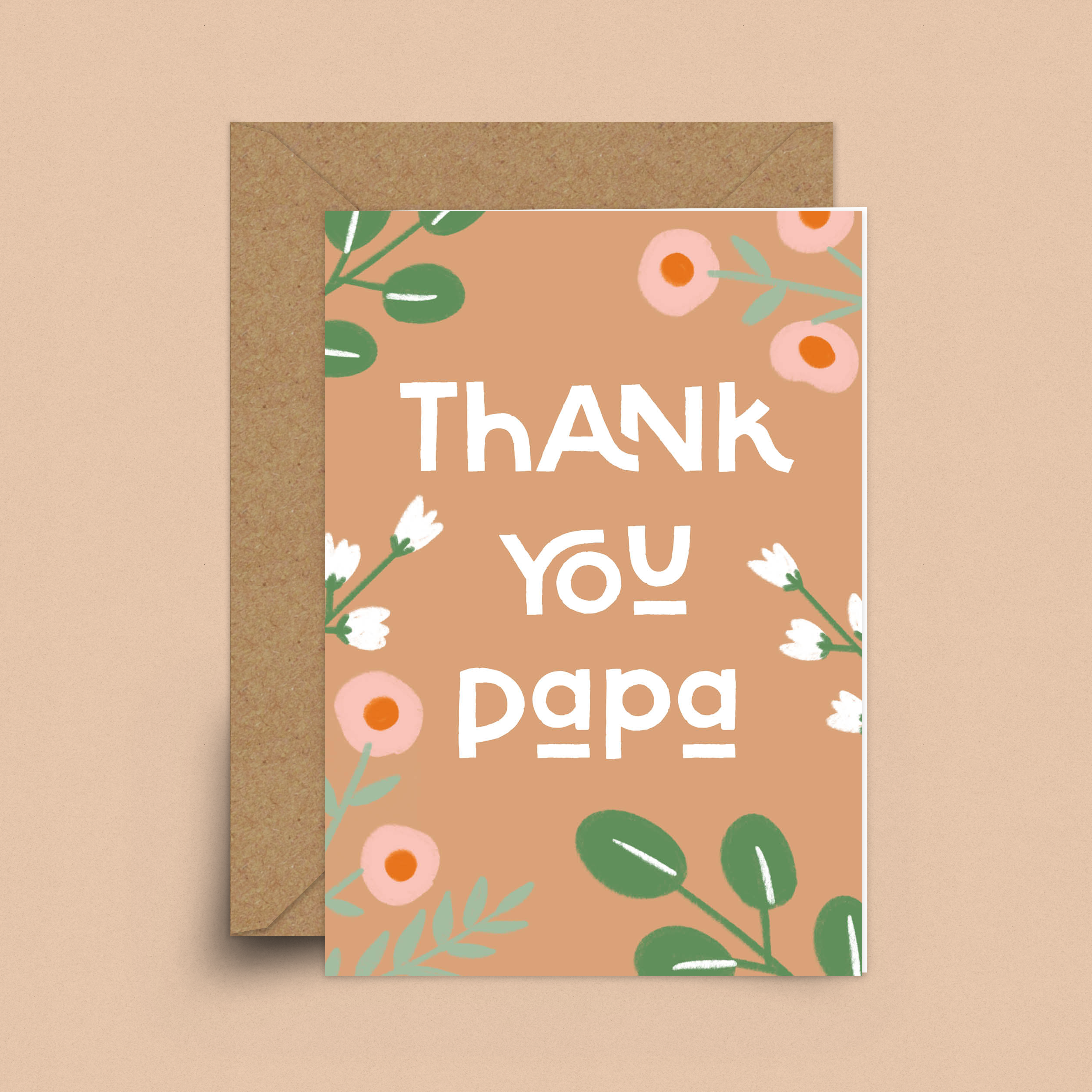 heyimsakina – wholesale Father’s Day card – Thank You Papa Card0