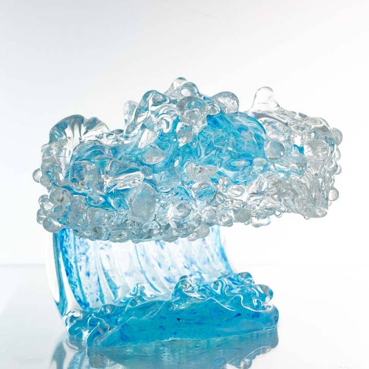 G325 Glass Wave 5" for wholesale by Sea Creations