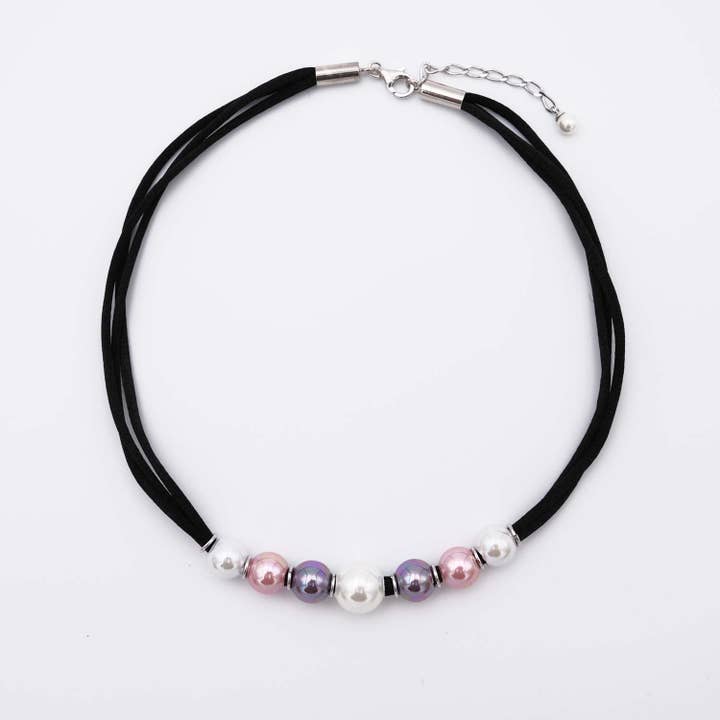 Mallorca Pärlhalsband, 10 till 12 mm, Längd 38 cm för wholesale av France Perles