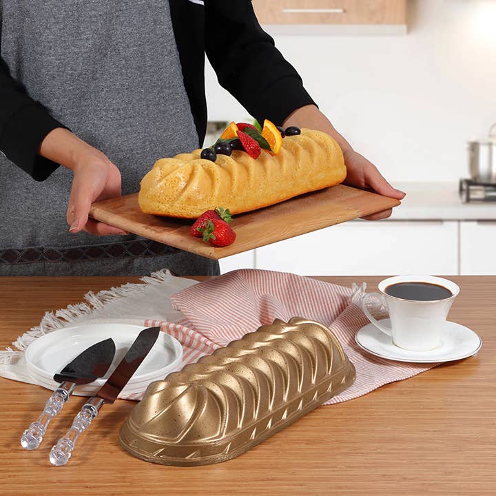 Biggbrands - Wholesale Cake Pan - Serenk Fun Cooking Loaf Cake Pan Yellow5