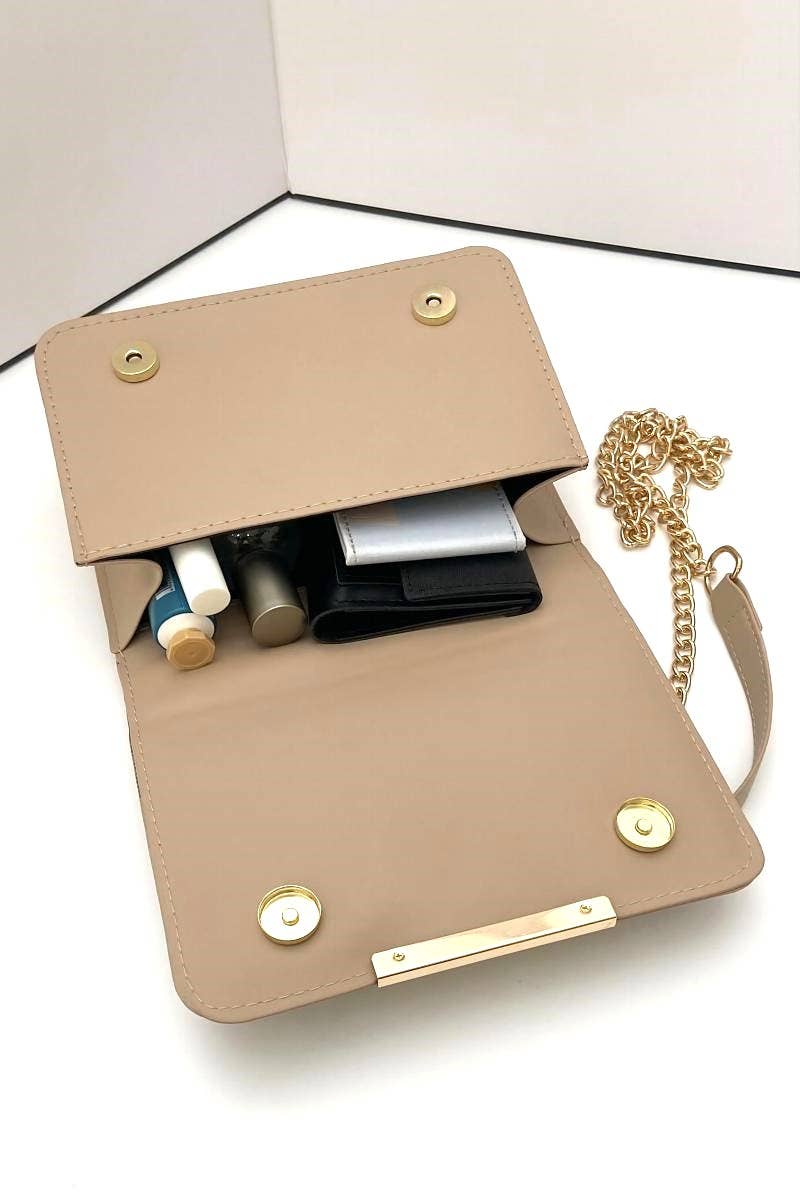 42POPS – wholesale Crossbody bag – Women's – ',,, Vegan Leather Chevron Crossbody Shoulder Flap Bag1