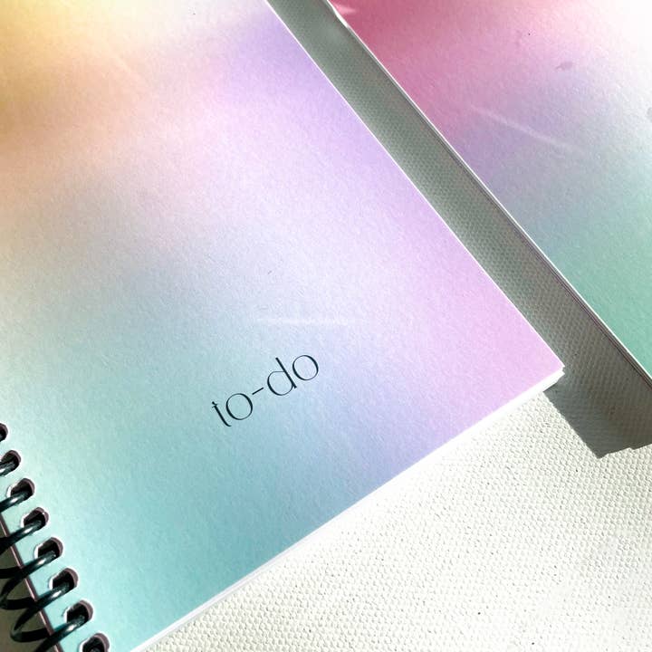 Happy Day Design Co. - Wholesale Notebook - To-Do List Gradient Notebook3