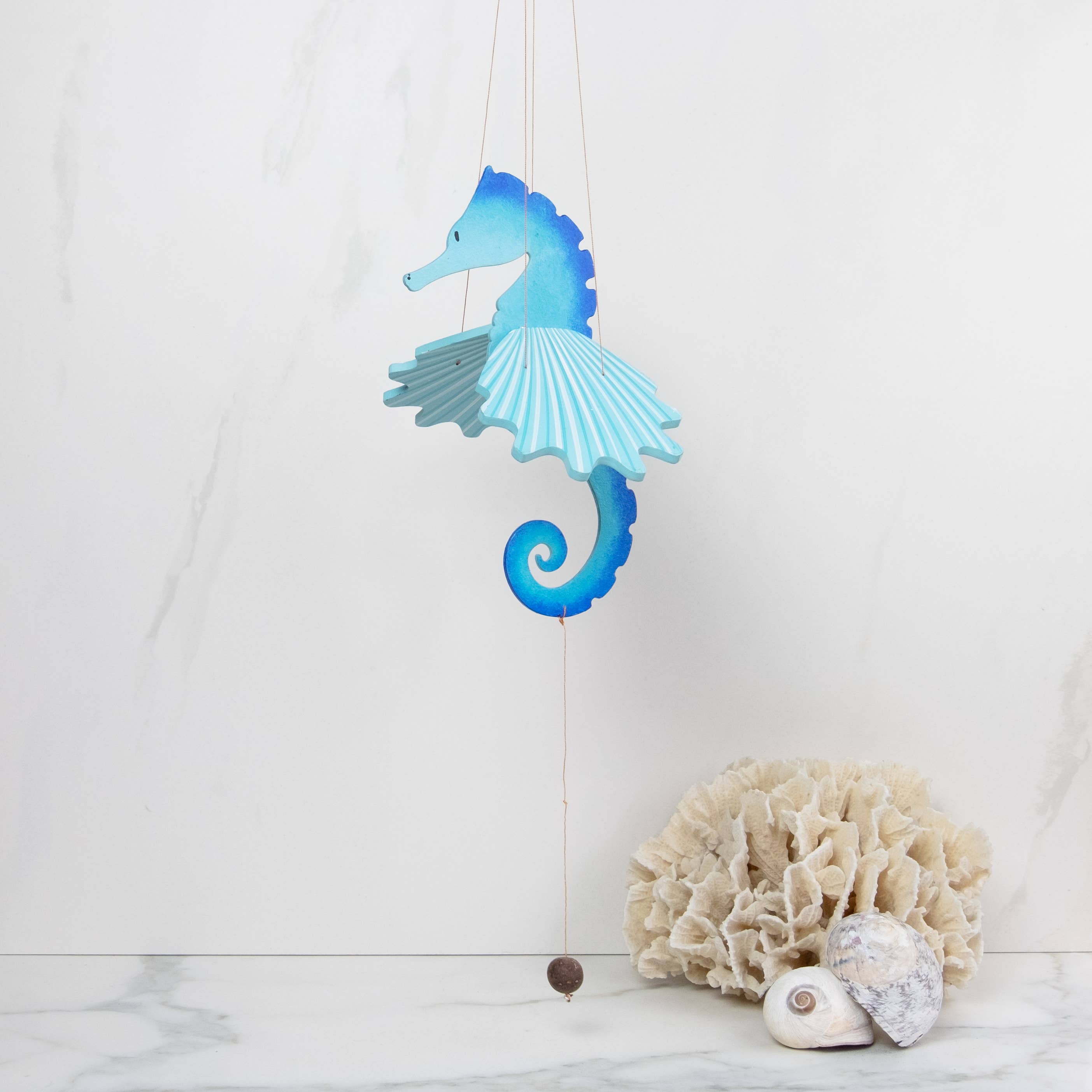 Tulia's Artisan Gallery - Wholesale Mobile - Seahorse Flying Mobile2