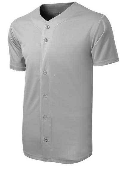 Print The Dream - Wholesale Button Down Shirt - Men's - Sport-Tek PosiCharge® Tough Mesh Full-Button Jersey3