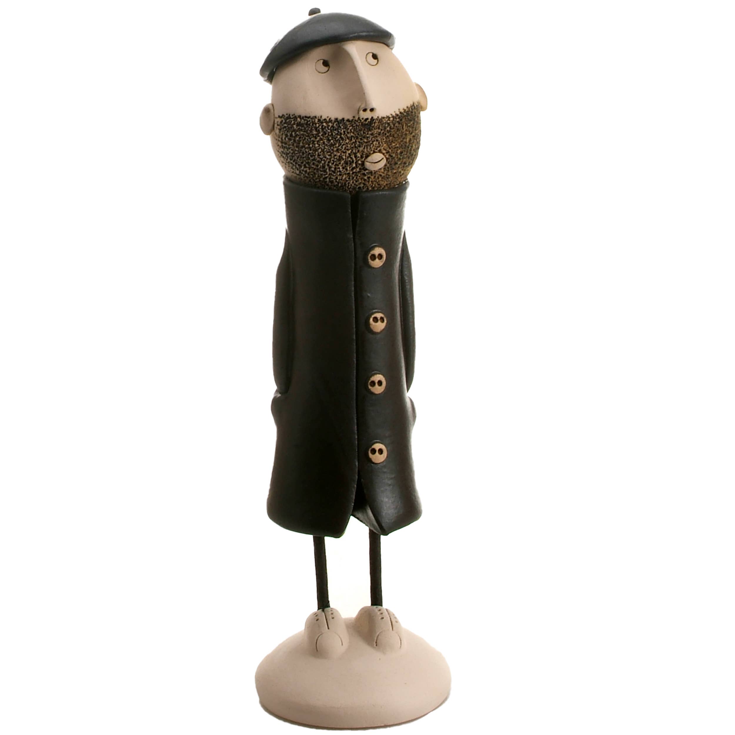 Enigma Supplies – wholesale Decorative figurine – MiGC with Beard Ceramic Figurine| Various Colours16