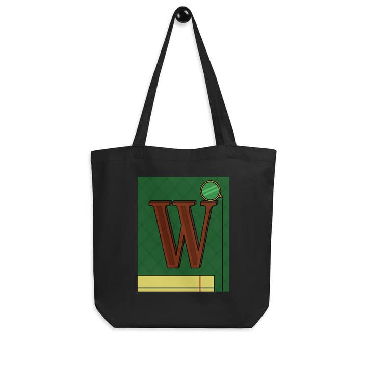 Letter W Tote Bag for wholesale by emilyckohl