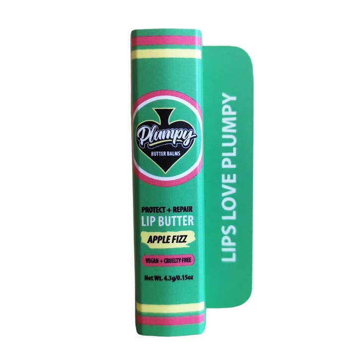 Apple Fizz Lip Butter Stick for wholesale by Plumpy Balms