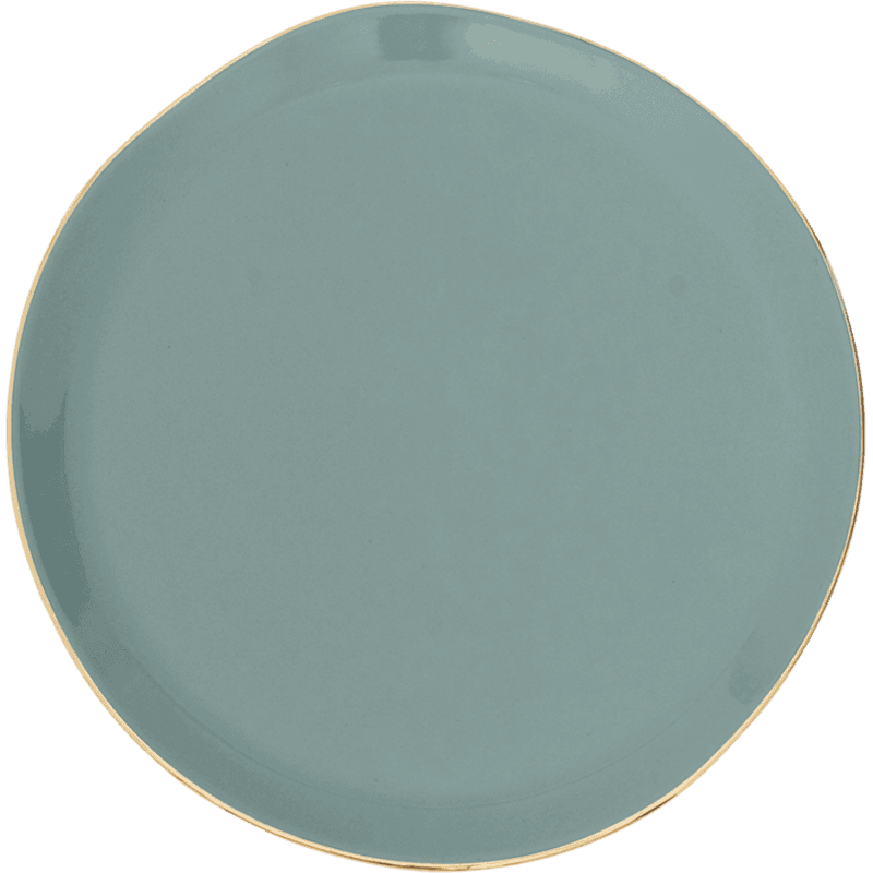 Urban Nature Culture – Prato por atacado – Prato Bom Dia Ø22,8 cm - Ardósia0