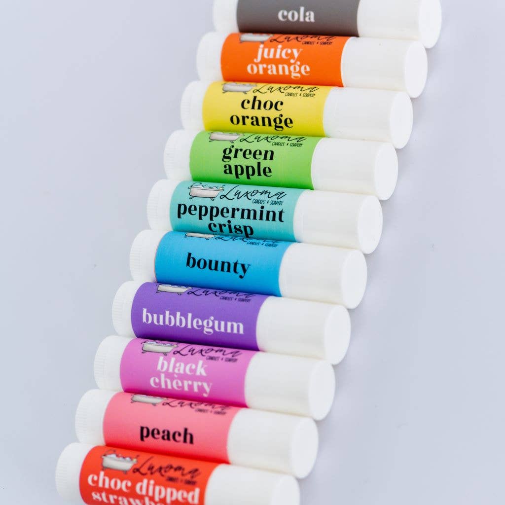 Luxoma - Wholesale Lip Balm - Choc Orange Flavoured Lip Balm3
