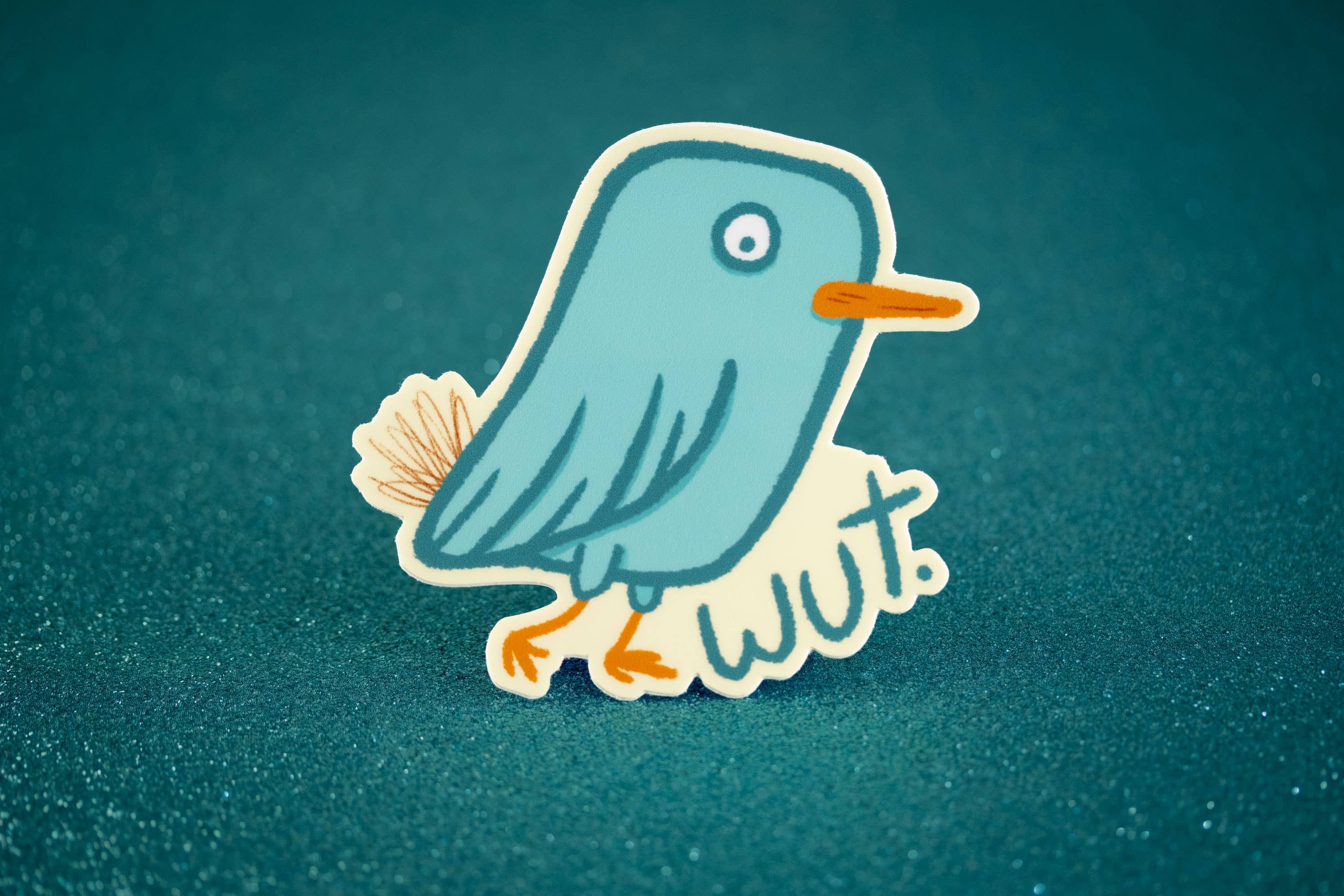 Little Hiker Bird - Wholesale Sticker - Wut Bird Vinyl Sticker