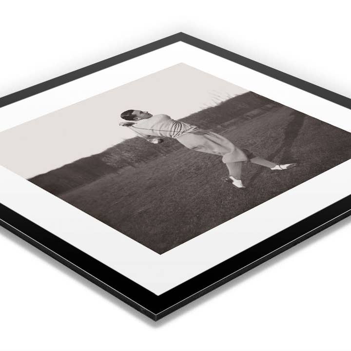 Old Black and White Golf Picture No. 67 Aluminium 70 x 70 cm for wholesale by KELEPOQ