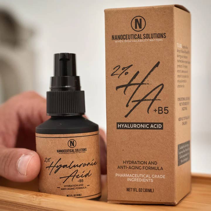 Nanoceutical Solutions - Wholesale Facial Serum/Concentrate - Nano Hyaluronic Acid 2% +B5