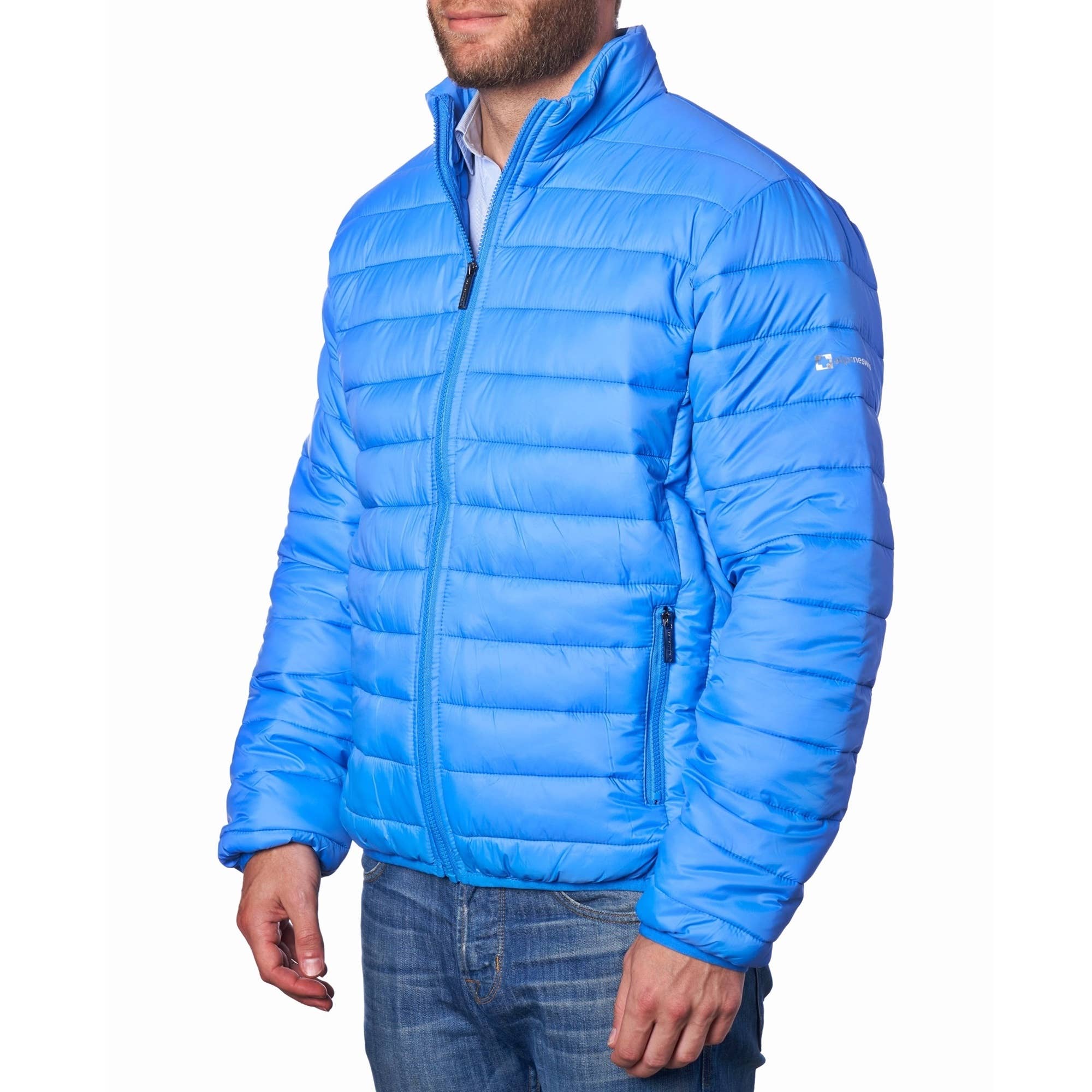 Alpine Swiss - Wholesale Puffer Jacket - Men's - Niko Packable Light Mens Down Alternative Puffer Jacket Bubb4