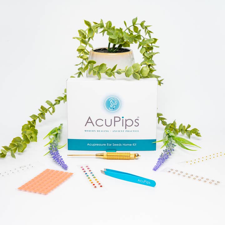 AcuPips - Wholesale Acupuncture Supplies - Gold Plated/Natural Ear Seed Kit for Everyday Wellbeing2