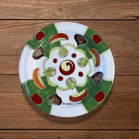 Ceramiche De Simone - Wholesale Dinner Plate - De Simone's Dish for Giusina "Cassata d'Amare"1