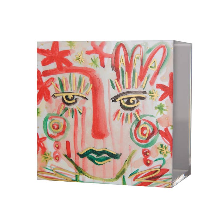Over The Moon Greek - Wholesale Decorative Box - Sorority & Greek FANCY SISTER Acrylic Box