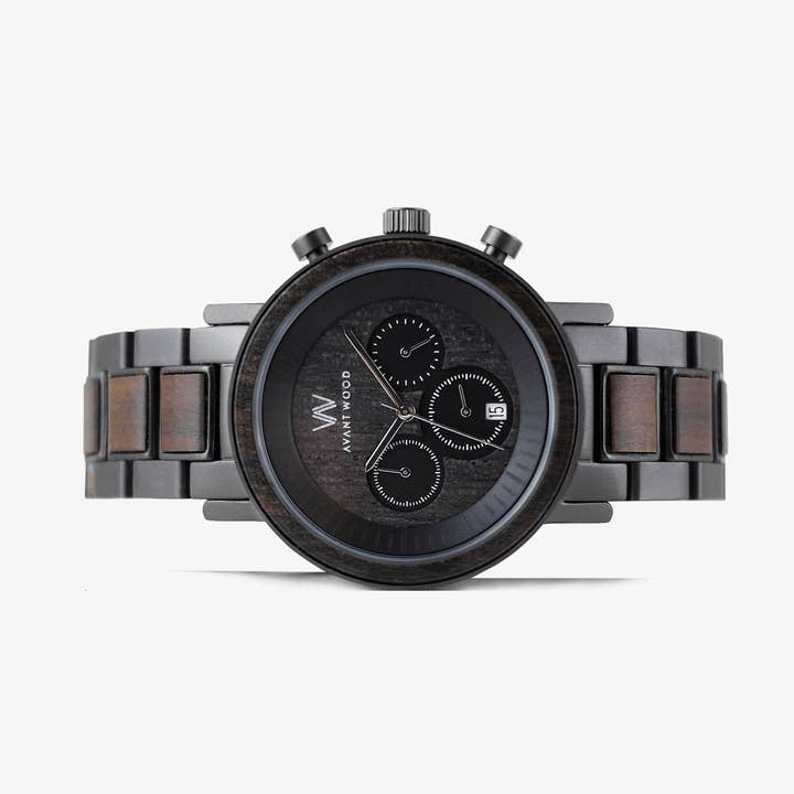 AvantWood - Wholesale Wrist Watch - Men's - Explorer - Gun Metal - Men's Watch0