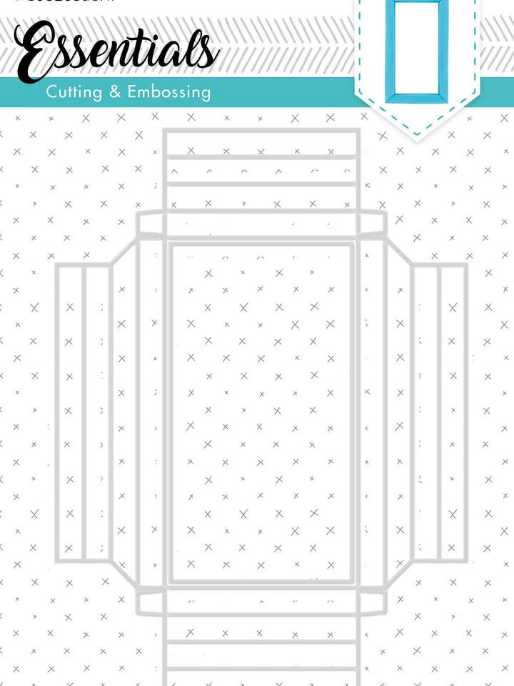 Matrice de découpe et gaufrage SL Big Frame Box Essentials 169x233mm nr.302 pour la vente par Ecstasy Crafts Distributing