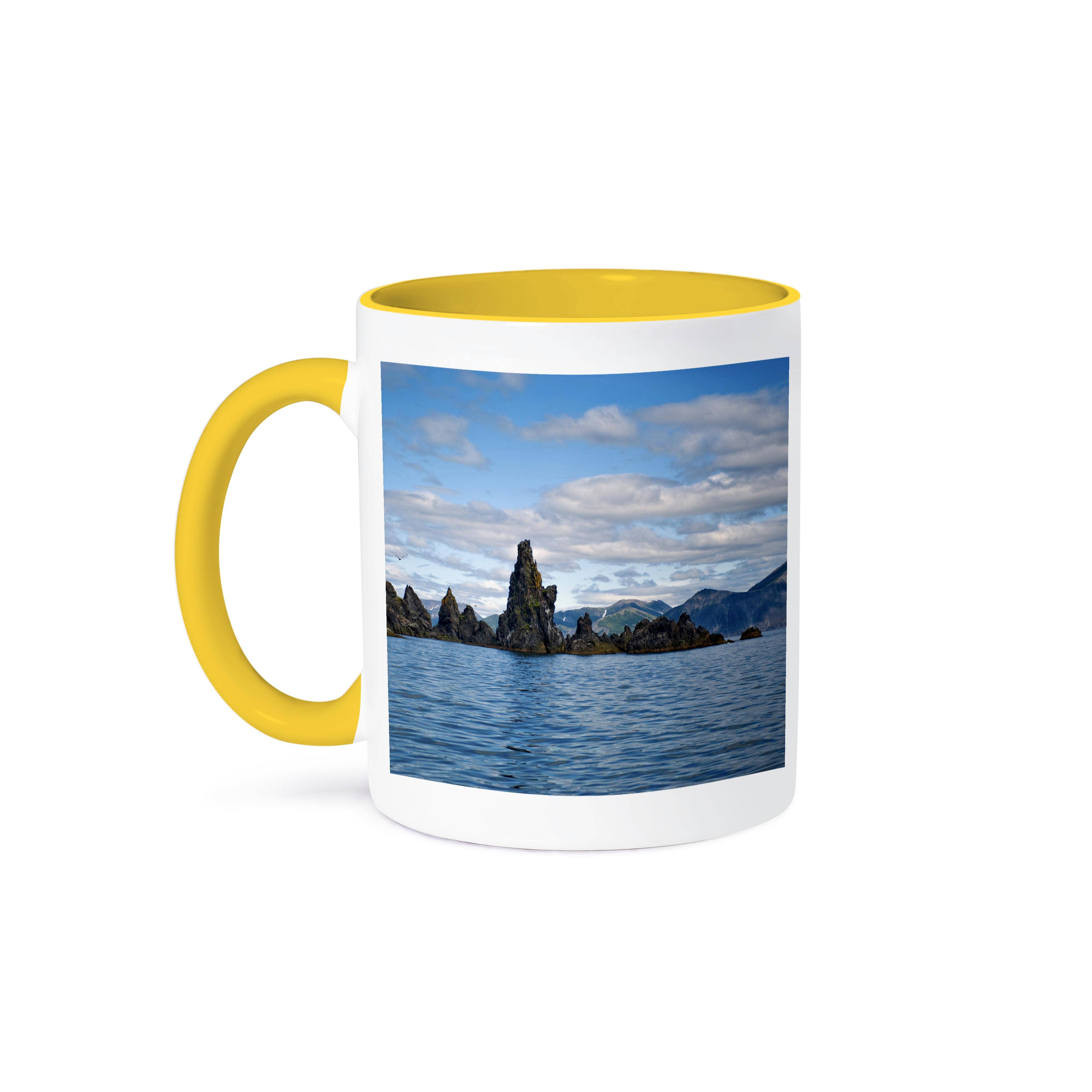 3dRose - Vente Tasse à café - 3dRose, Russie, Kamtchatka, Mer d'Okhotsk, Baie de Natalia - EU26 SFR0190 - Sergey Frolov, Tasse0