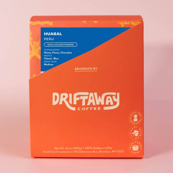 Peru Cajamarca Huabal (Medium Roast) voor wholesale door Driftaway Coffee