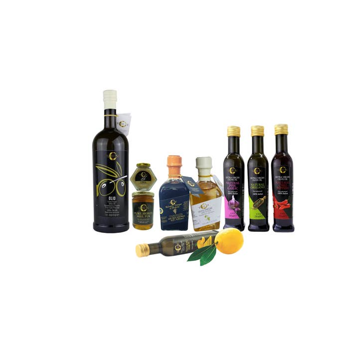 Oils/ Vinegars/ Local Honey Bundle for wholesale by BABUNI Gourmet & Specialties