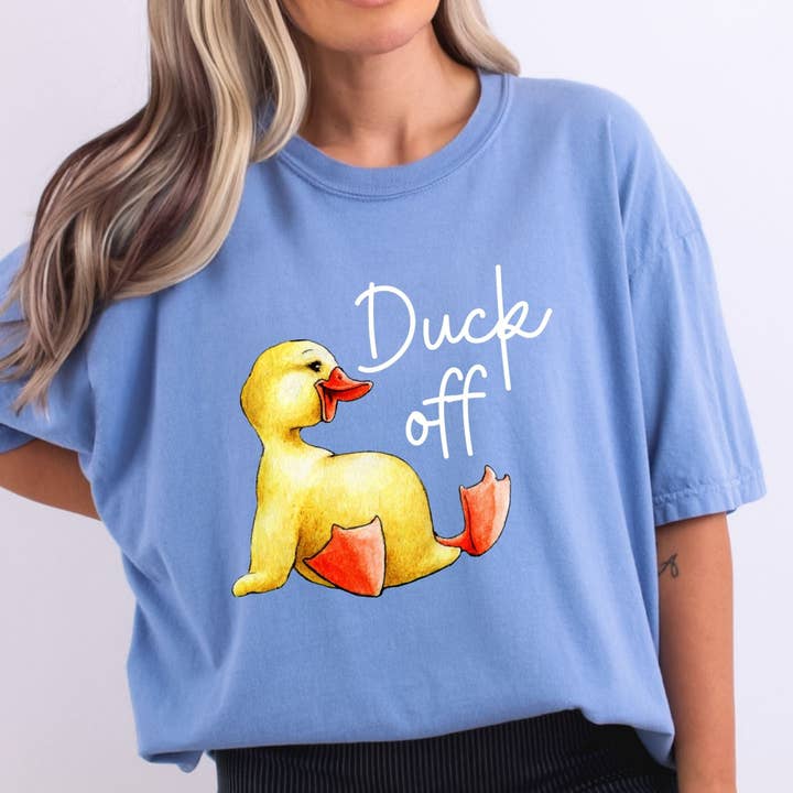 Duck Off Cute Duck for wholesale by Trendy Tees Wholesale And Boutique