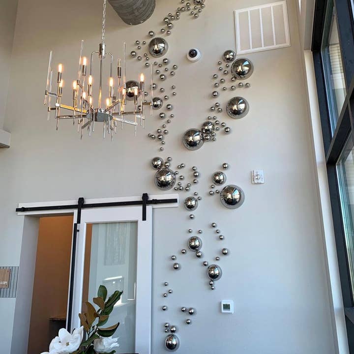 Gold Leaf Design Group - Wholesale Wall Accent - Wall Play™: Orb, Polished, Set/109