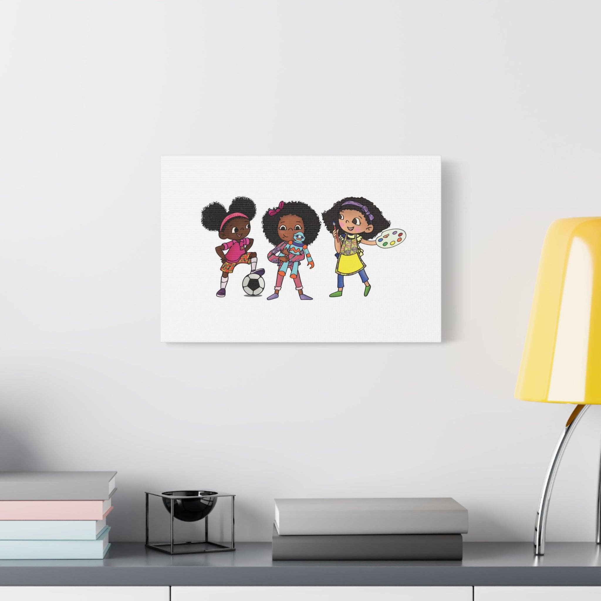Ikuzi Dolls - Wholesale Art Print - Kids & Baby - Kids' Canvas Wall Art - Playful Characters for Creative Spaces73