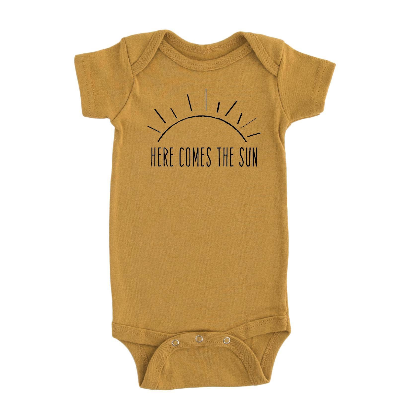 Nature Supply Co - Wholesale Bodysuit (Non-Footed) - Baby - Here Comes the Sun Baby Bodysuit | Onesie | Baby Clothing5