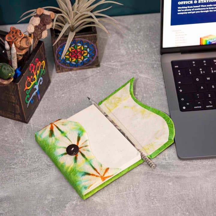 Libro de Lokta Teñido Anudado para venta al por mayor de Siesta