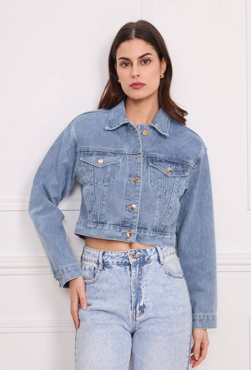 SOFTY - Wholesale Denim Jacket - Women's - Jeans jacket J50321