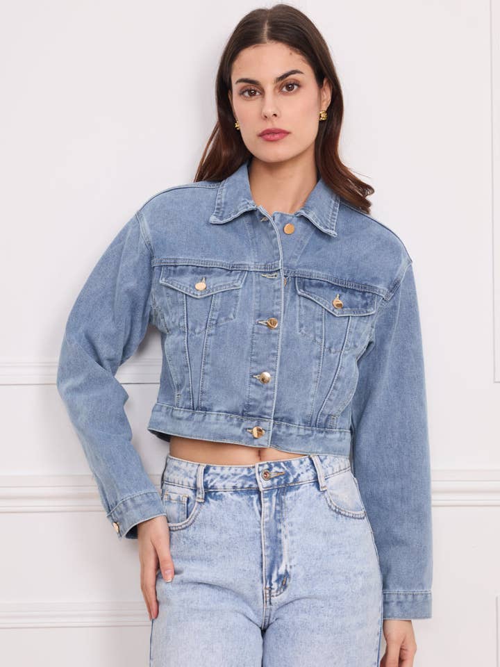 SOFTY - Wholesale Denim Jacket - Women's - Jeans jacket J50321