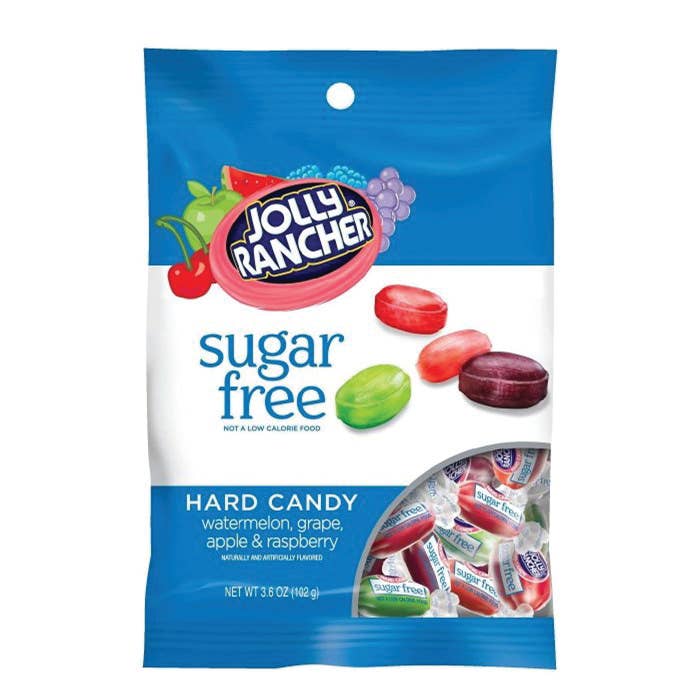 Grandpa Joe's Candy Shop - Wholesale Hard Candy - Sugar Free Jolly Ranchers, 3.6oz, 12ct Case