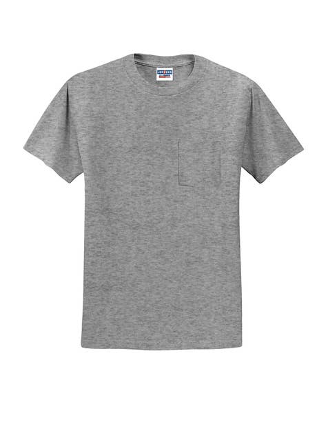 Print The Dream - Wholesale T-shirt – men's - Jerzees® - Dri-Power® 50/50 Cotton/Poly Pocket T-Shirt8
