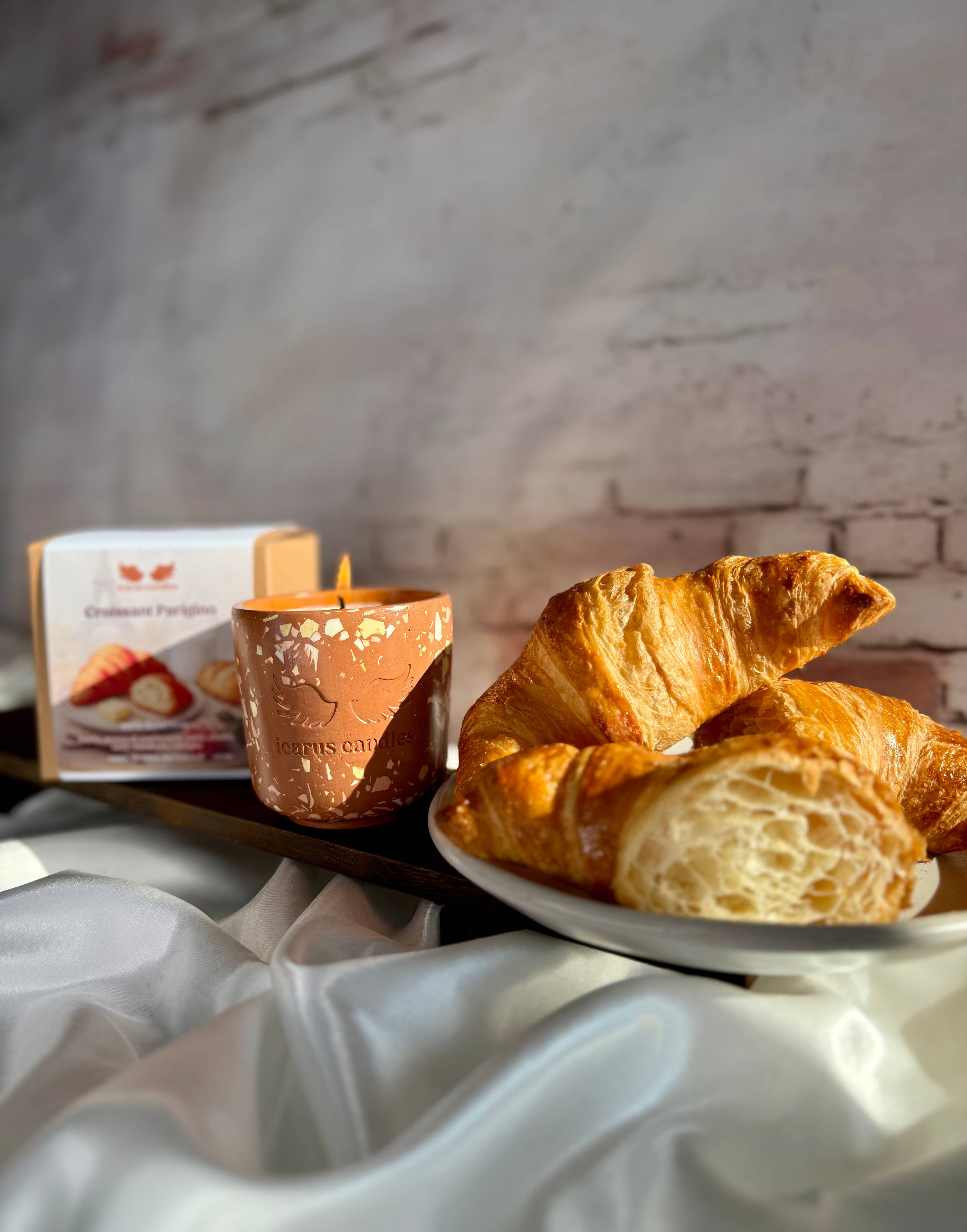Icarus Candles - Wholesale Jar/Filled Candle - Candela - Parisian Croissant6