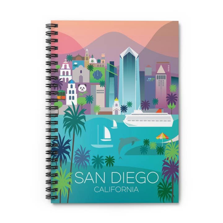 SAN DIEGO TAGEBUCH für den Großhandel von Max & Oscar