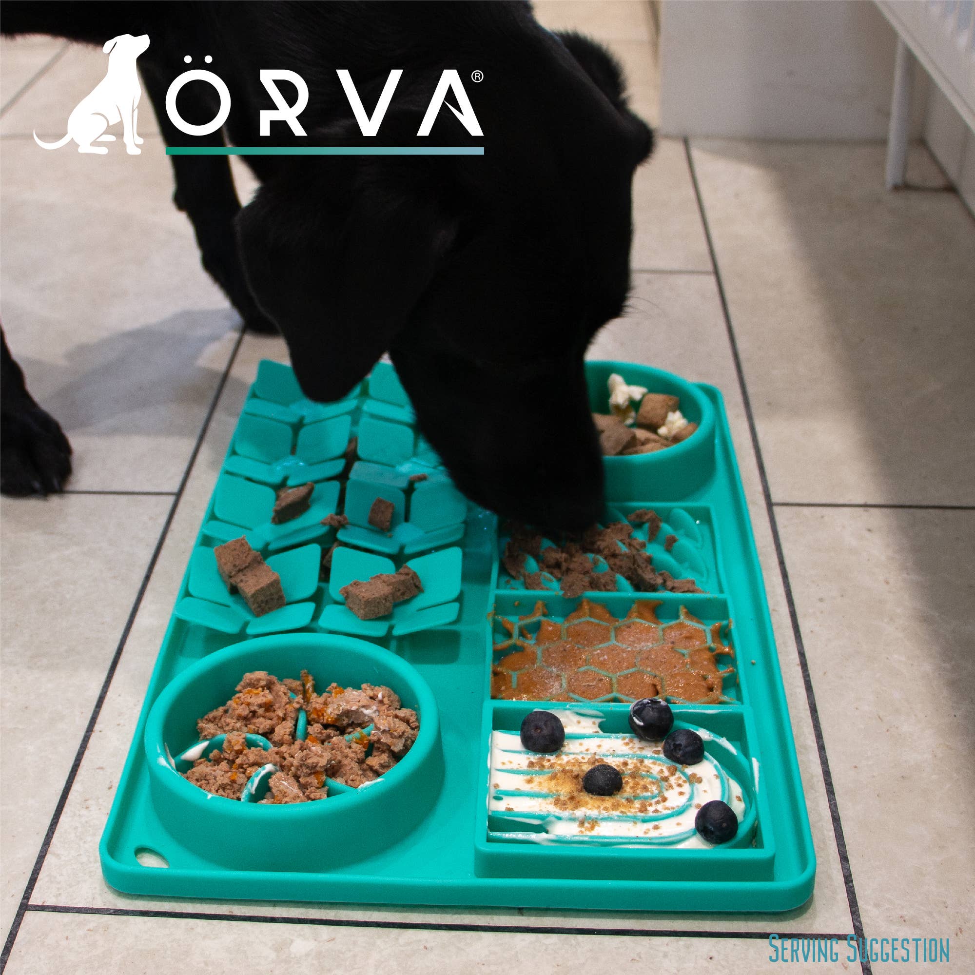 Ancol Pet Products Ltd – wholesale Pet food mat – Dog – ÖRVA slow feed mat 3