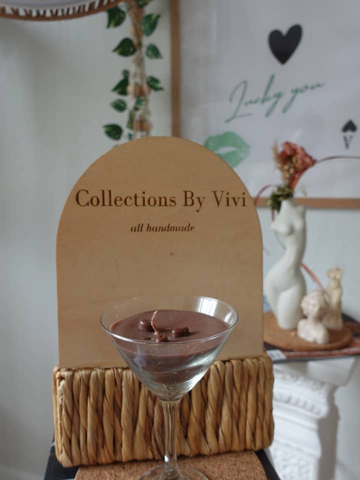 Espresso Martini Soy Candle – Hand-Poured, Vegan, Non-Toxic for wholesale by Collections By Vivi