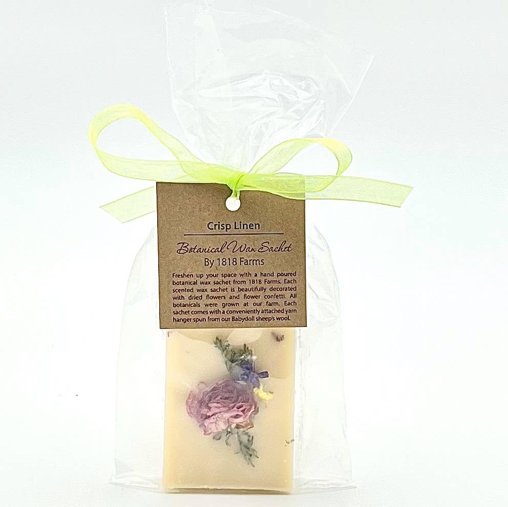1818 Farms - Wholesale Sachet - Botanical Wax Sachet featuring 1818 Farms Dried Flowers4