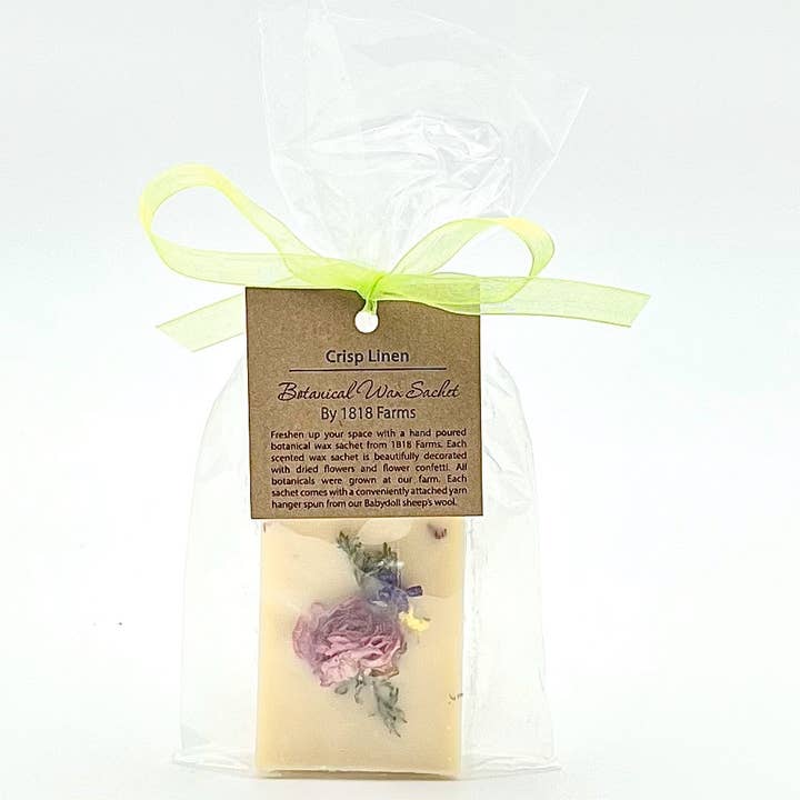 1818 Farms - Wholesale Sachet - Botanical Wax Sachet featuring 1818 Farms Dried Flowers4
