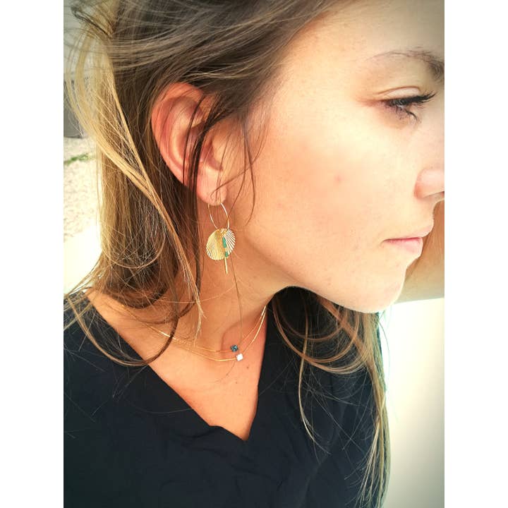 Enelli - Wholesale Hoop Earrings - Solar hoop earrings1