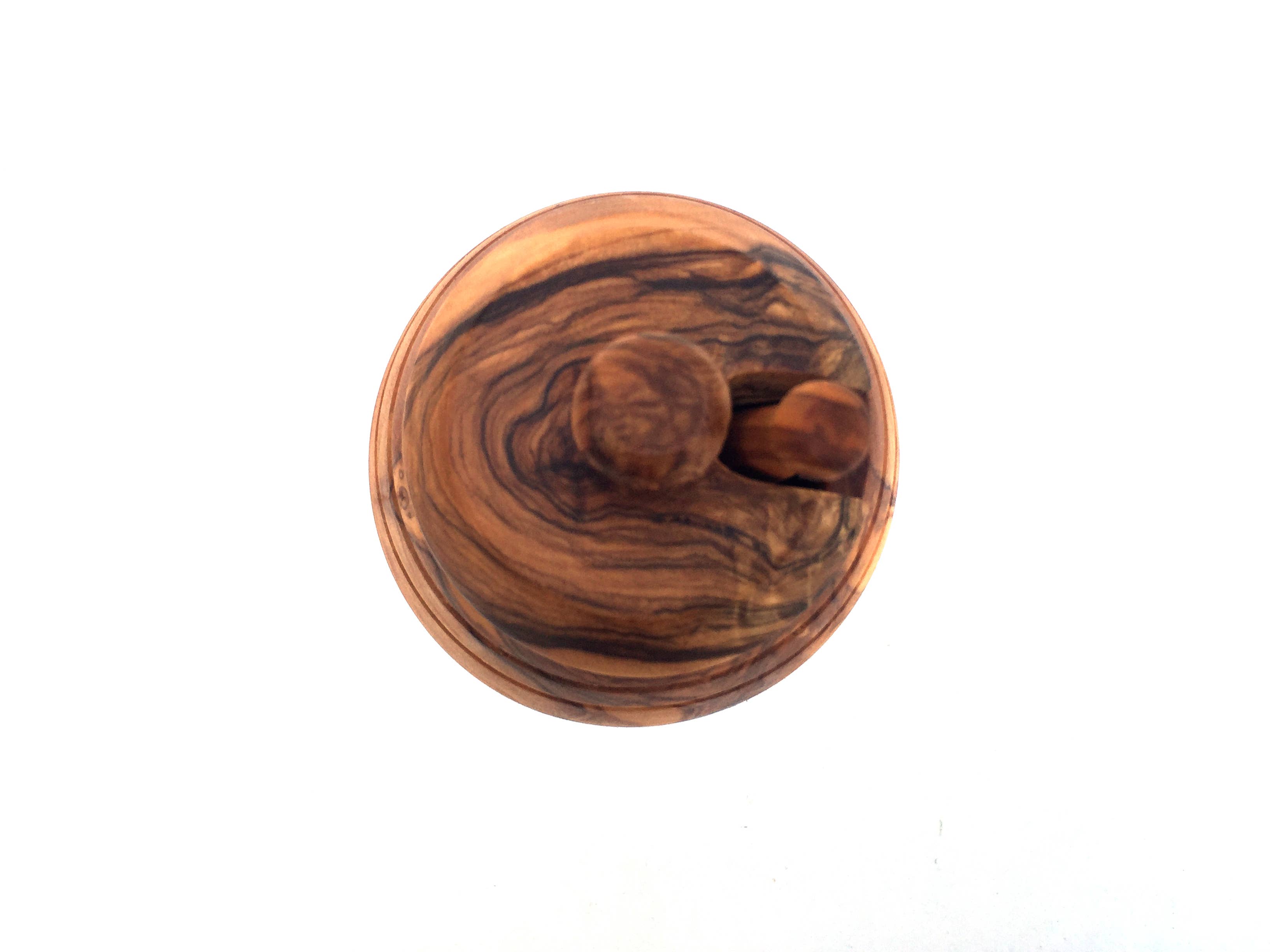 medina mood – Großhandel Honigtopf – Honigtopf mit Honiglöffel handgemacht aus Olivenholz3