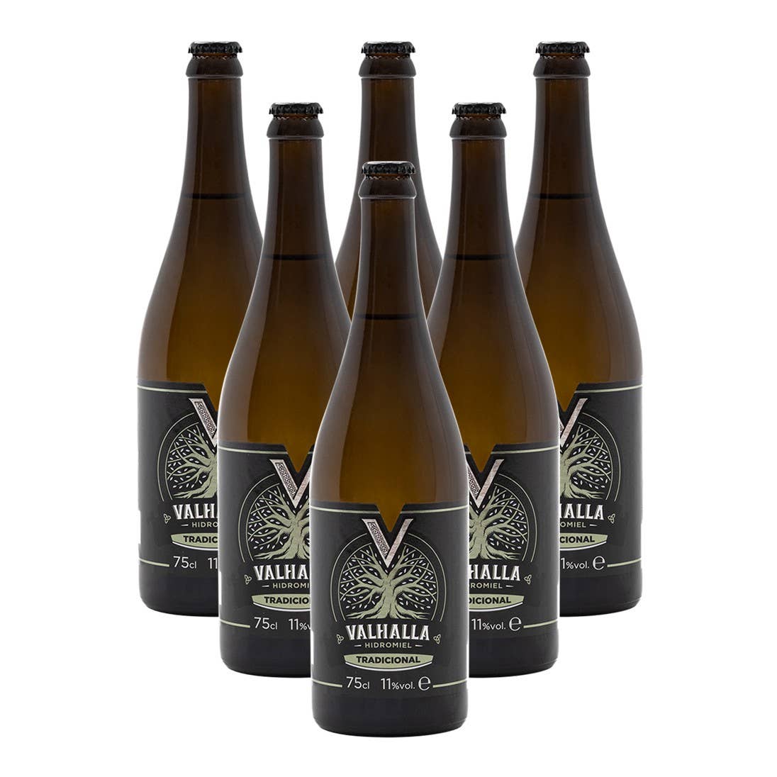 Valhalla Hidromiel - Wholesale Mead - Valhalla Traditional - Box of 6 75cl bottles2