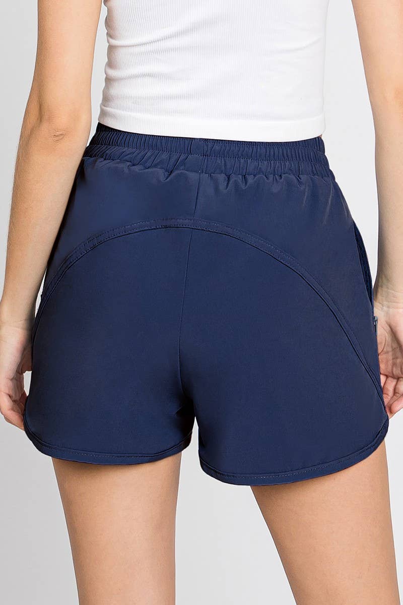 NINEXIS - Wholesale Shorts - Women's - CWBSP152_ZIPPER POCKET DETAILED CASUAL SHORT PANTS12