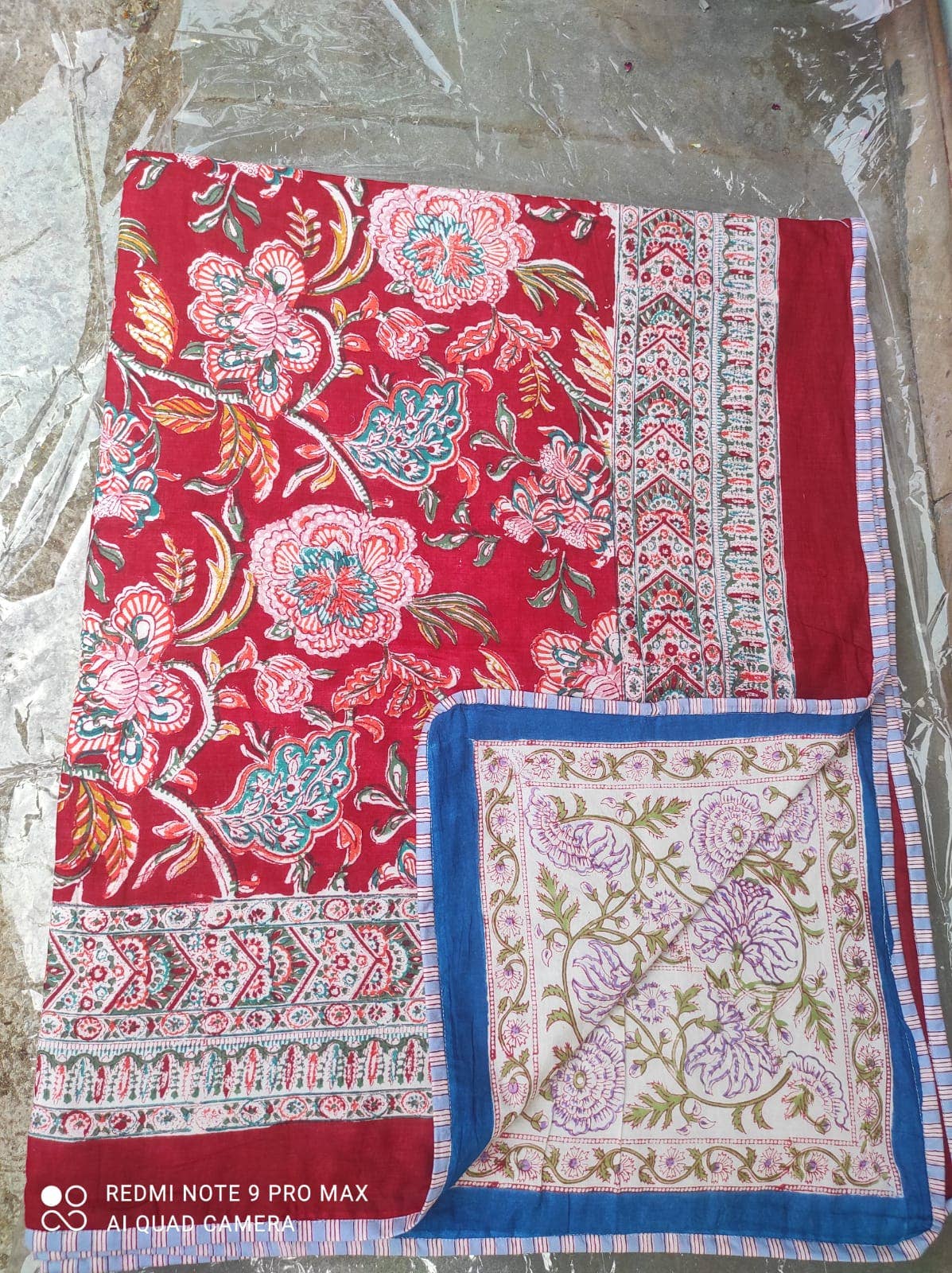 Meghcraft - Wholesale Quilt - Indian Block Print Soft Cotton Quilt Blanket-Handmade Dohar8